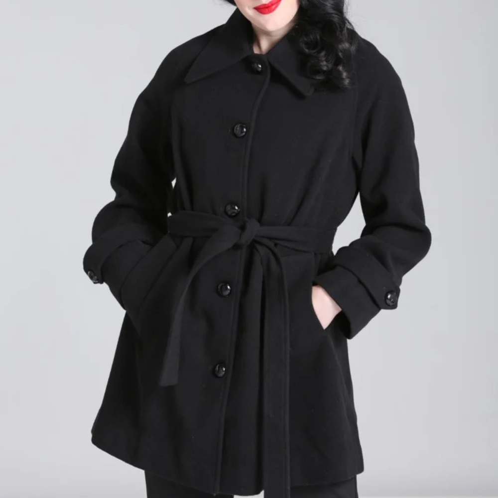 Hell Bunny Juliette Coat - Size L NWT